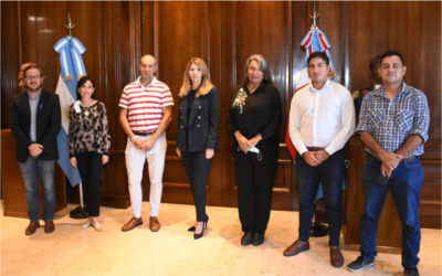 Reunión con el Coordinador de la delegación y redes de la Sociedad Civil del INADI.