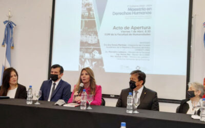Apertura de la primera cohorte de la Maestría en Derechos Humanos / UNSE.