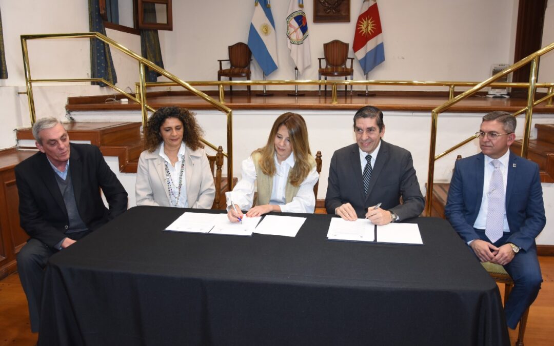 Firma de Convenio / UCSE – Ministerio de Justicia y DDHH