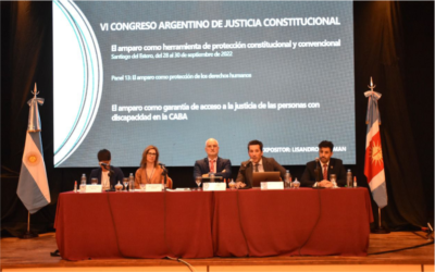 3ª Jornada y Acto de Clausura – VI Congreso Argentino de Justicia Constitucional y 60° Encuentro Internacional de Justicia Constitucional