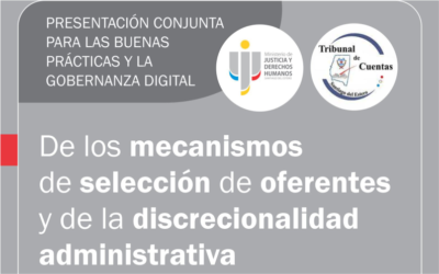 Invitación – Capacitación «De los mecanismos de selección de oferentes y de la discrecionalidad administrativa»