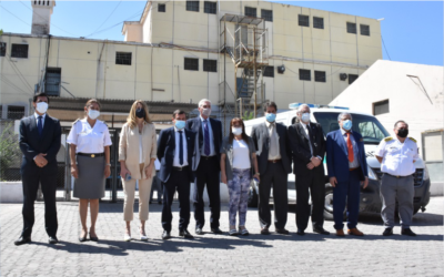 Visita a la Unidad Penal N°1 de Varones de la ciudad Capital
