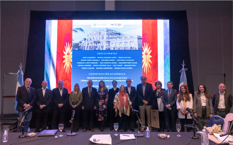 SEGUNDO MÓDULO – “Reunión Académica en homenaje y conmemoración del Bicentenario de José Benjamín Gorostiaga”