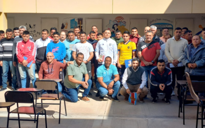 Visita del Delegado Internacional de ALFALIT al Complejo Penitenciario N°4 de Colonia Pinto