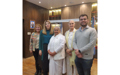 La Ministra de Justicia y DDHH recibió a referentes de la Universidad Espiritual Brahma Kumaris y de la Fundación Nocka Munayki