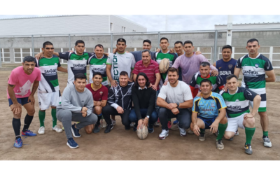 Programa de rugby en contexto de encierro – Visita de Facundo Isa (jugador de Los Pumas) a los internos de Colonia Pinto