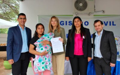 Inauguración – Sede del Registro Civil Digital en La Cañada (cabecera departamental del Depto. Figueroa)