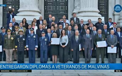 El VGM santiagueño David Díaz se encuentra en Buenos Aires representando la Región Norte de la Comisión Nacional de Ex-Combatientes de Malvinas