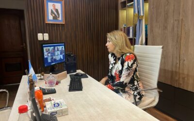 La Ministra de Justicia y DDHH de la Provincia, Dra. Matilde O’Mill, participó de la apertura de la capacitación «Mil Mujeres IA»